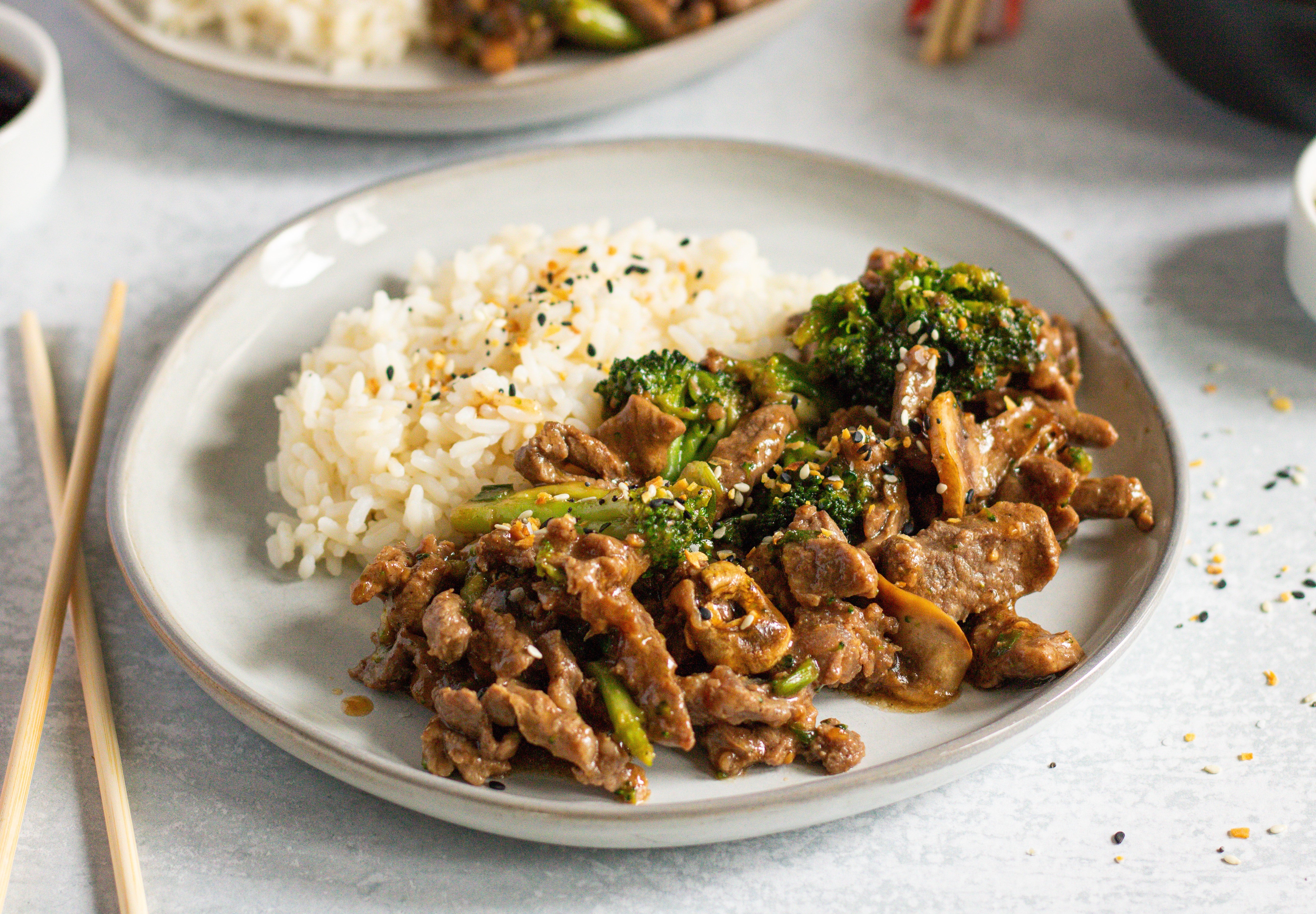 Asian Beef & Broccoli 6 Serving