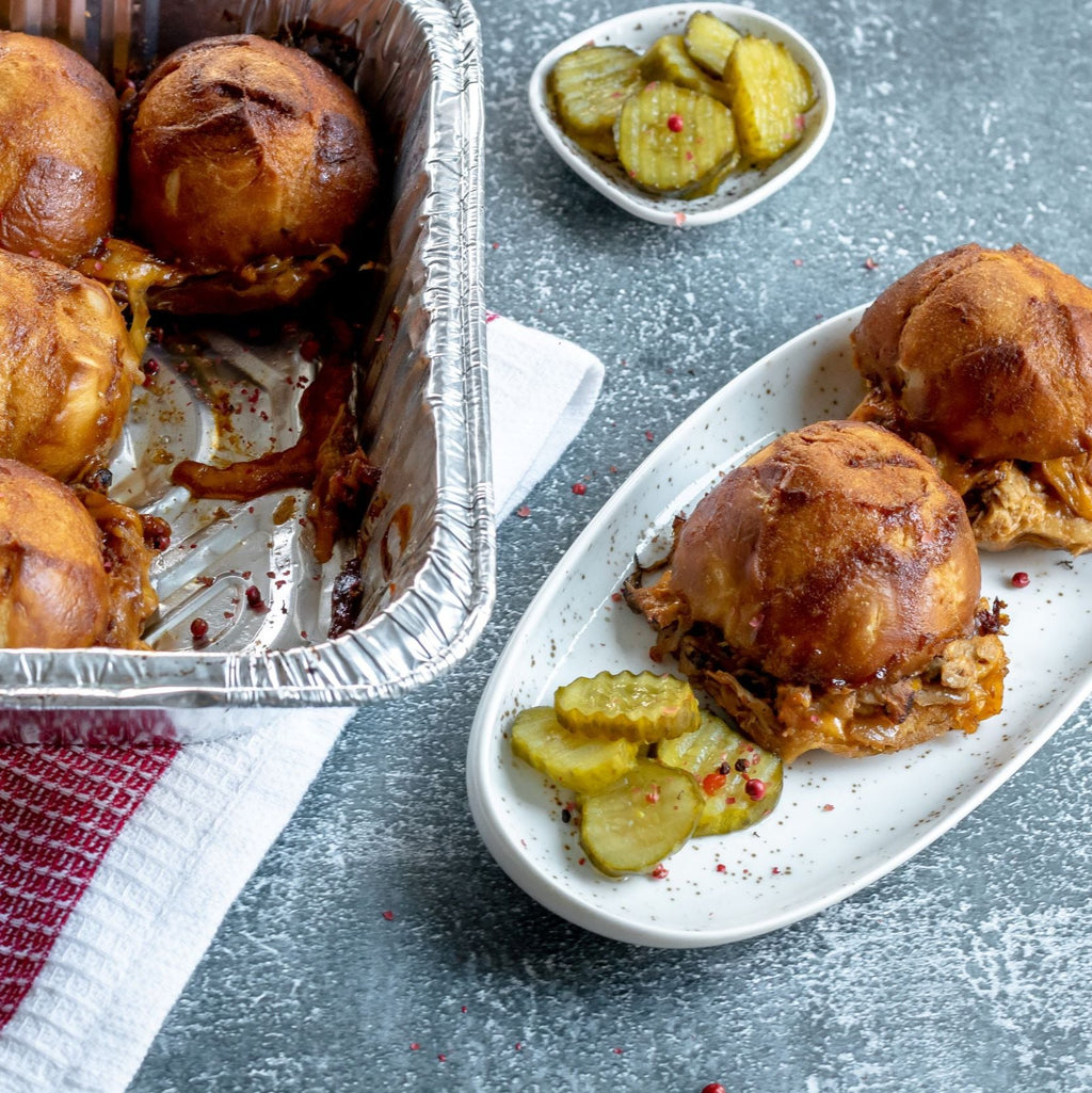 Baked BBQ Chicken Sliders - Case