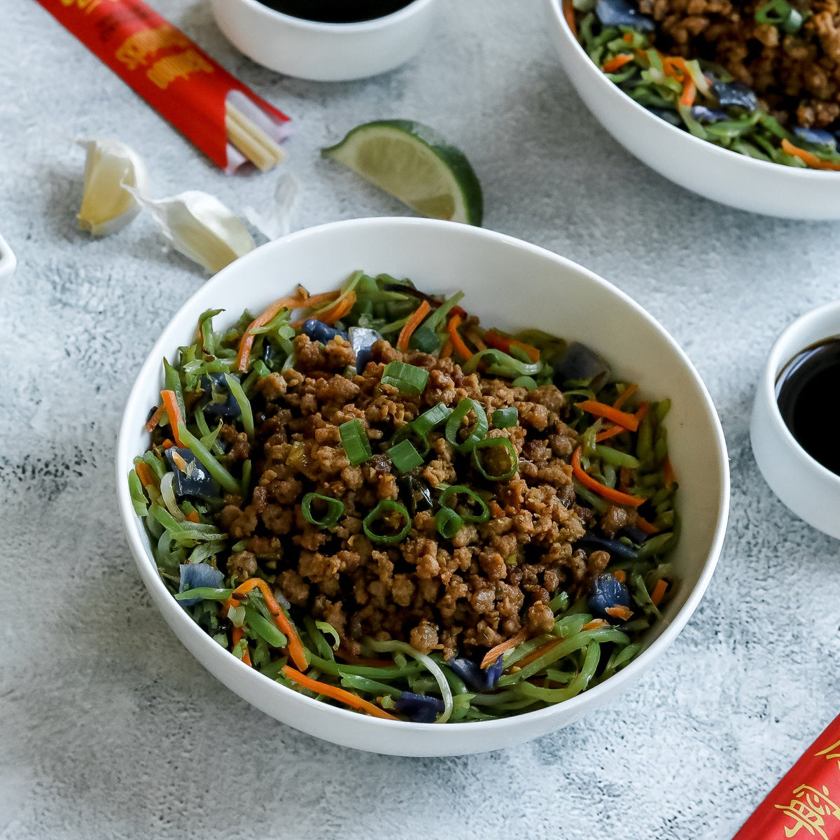 Egg Roll in a Bowl - Case – Let's Dish! Popup