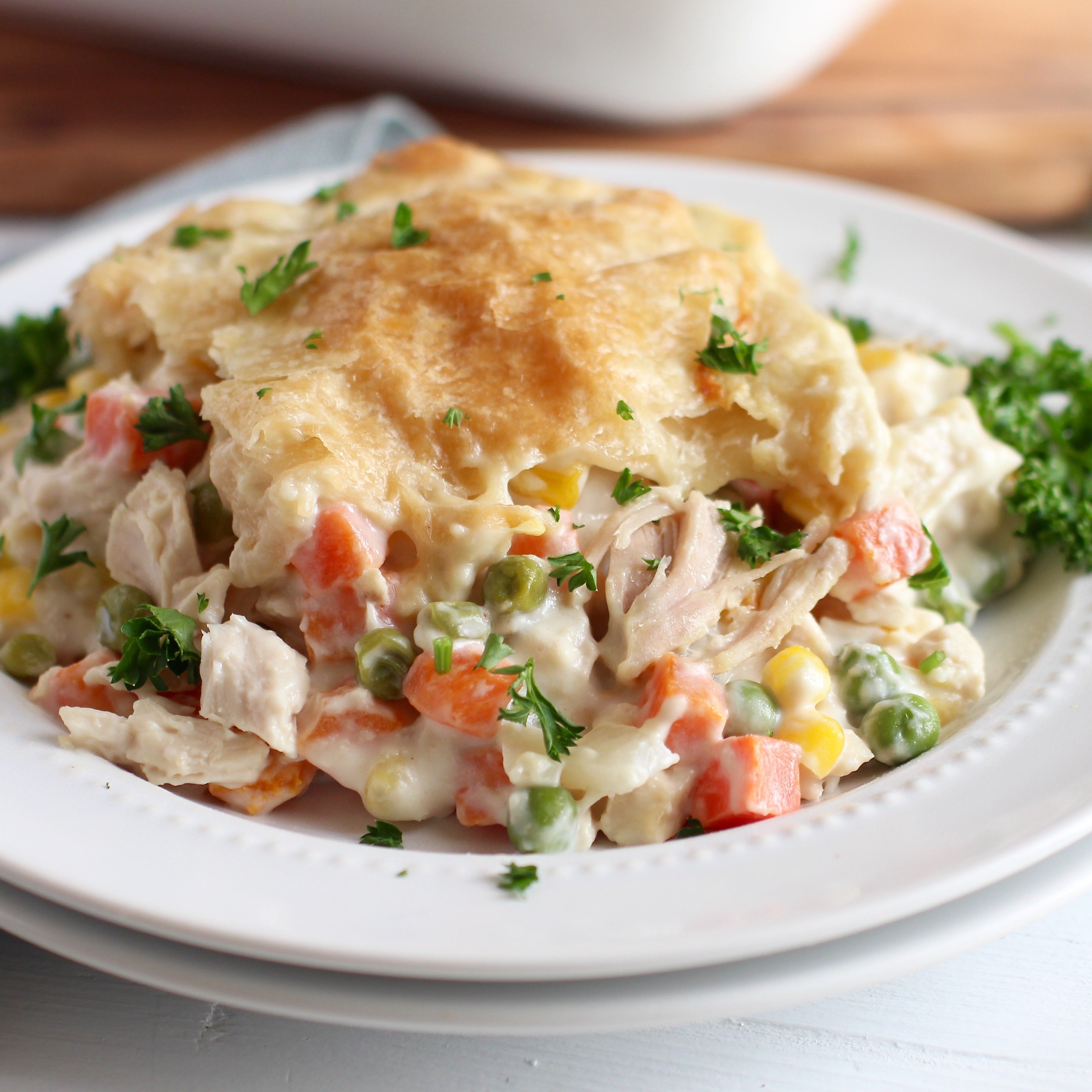 Family Style Chicken Pot Pie - CASE