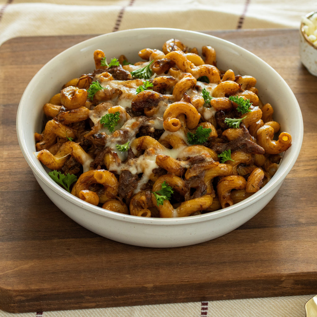 French Onion Braised Beef Pasta - 6 Serving