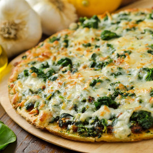 Spinach Artichoke Cauliflower Crust Pizzas - CASE