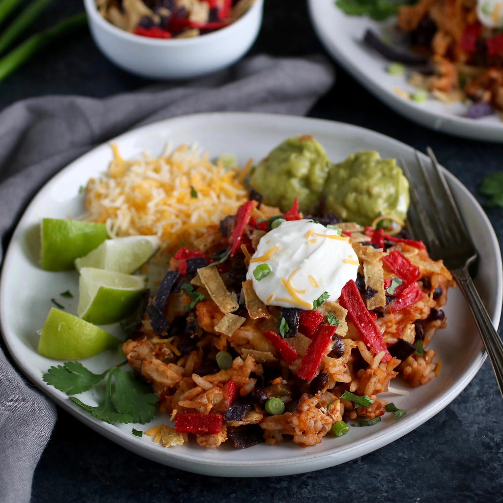 Crunchy Chicken Queso Bake 6 Serving