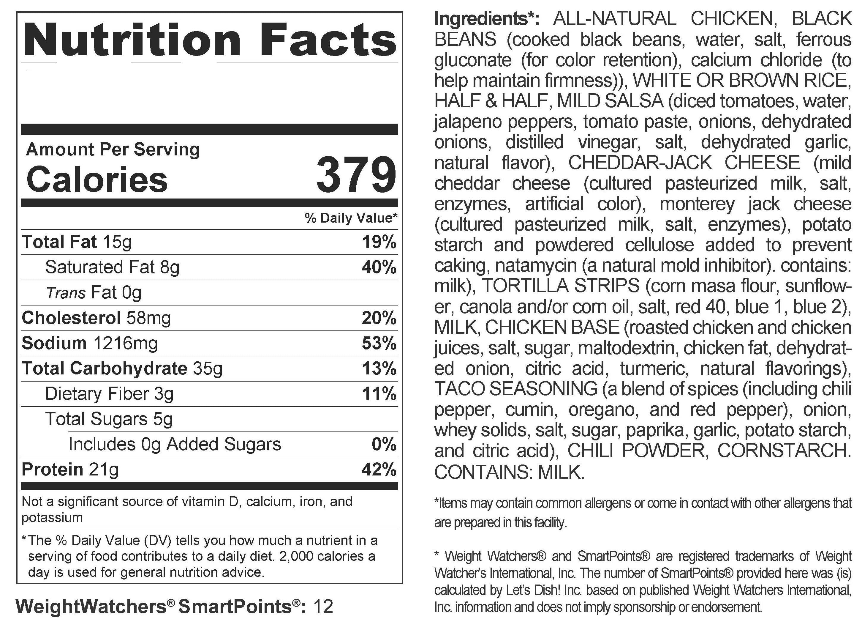 Crunchy Chicken Queso Bake