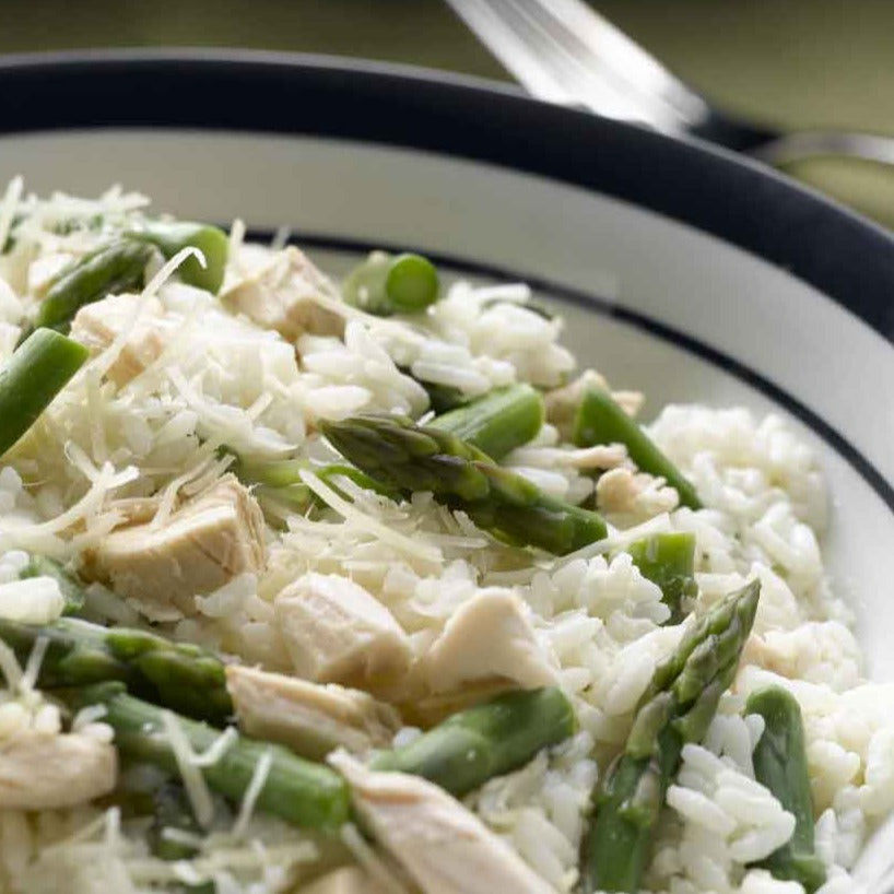 Risotto with Chicken and Asparagus 6 Serving